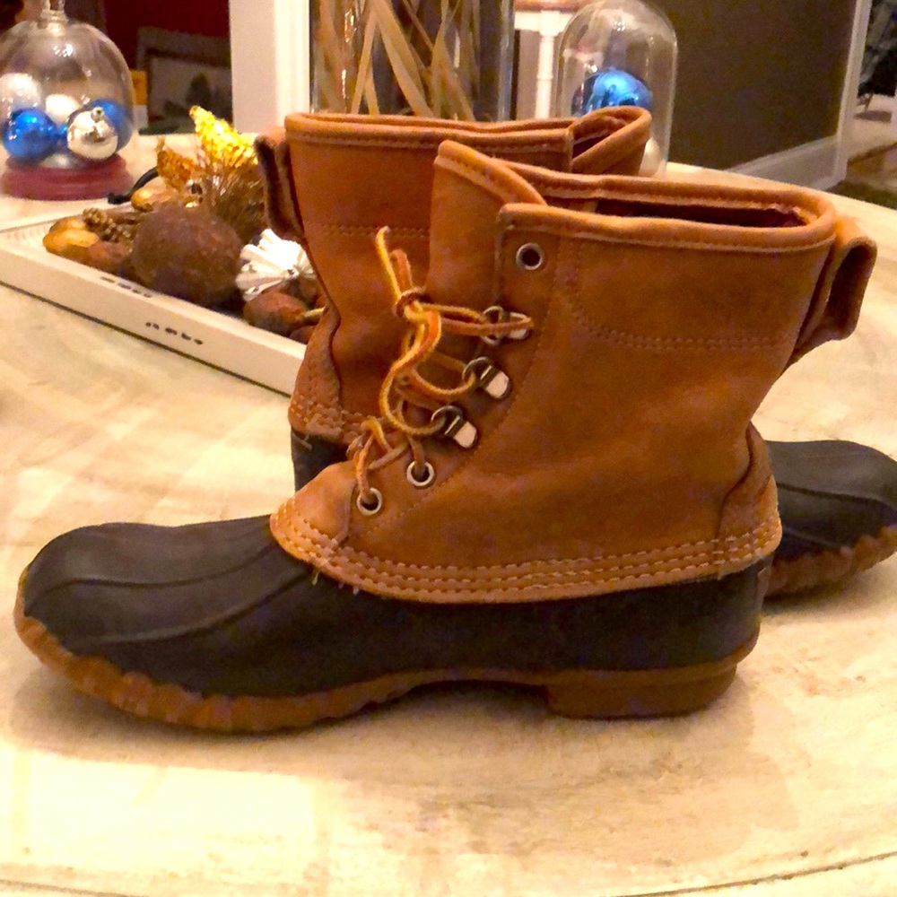 Vintage LL BEAN Duck Boots Women's 9 LM